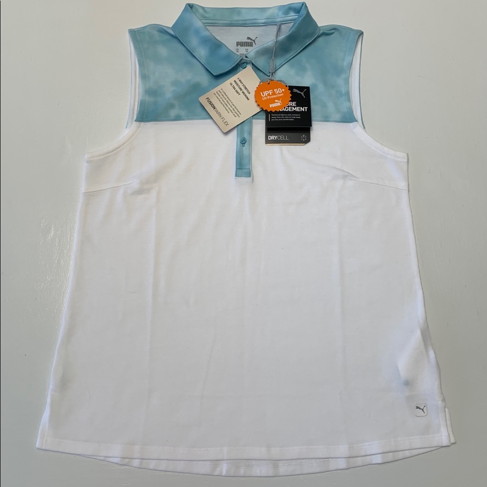 Puma Sleeveless Golf Polo Size XS